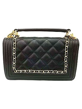 Classic Quilted Shoulder Bag