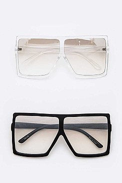 Pack of 12 Oversized Shield Sunglasses