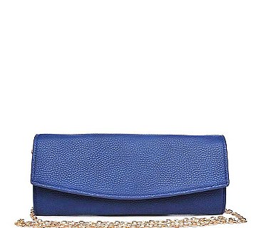 CHIC PEBBLED VEGAN LEATHER PEPPER CLUTCH/SLING BAG JY14036