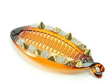 STUDDED & STONED BANANA CLIP
