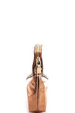 LUXURY CUTE GLOSSY METALLIC CROSSBODY BAG