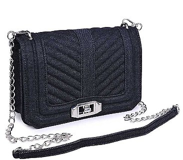 QUILTED LUXURY AUSTIN CROSSBODY BAG