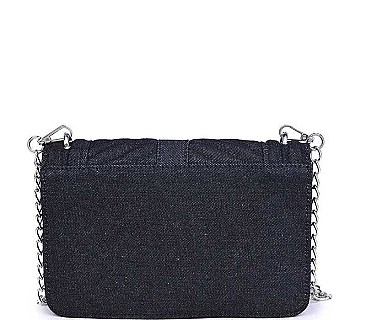 QUILTED LUXURY AUSTIN CROSSBODY BAG
