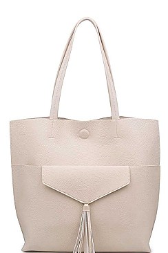 POSH FRONT POCKET LUXURY ODYSSEY TOTE BAG JY-14708ML