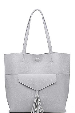 POSH FRONT POCKET LUXURY ODYSSEY TOTE BAG JY-14708ML