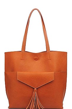 POSH FRONT POCKET LUXURY ODYSSEY TOTE BAG JY-14708ML