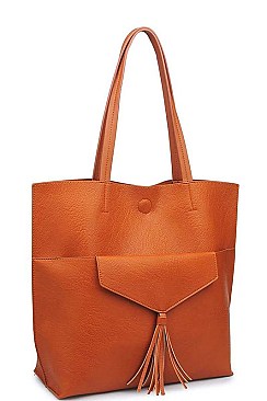 POSH FRONT POCKET LUXURY ODYSSEY TOTE BAG JY-14708ML