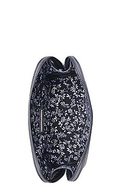 GLITTERY MADONNA MAKEUP POUCH