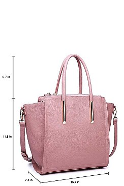 CHIC LUXURY PROSPER SATCHEL BAG JY-15127ML