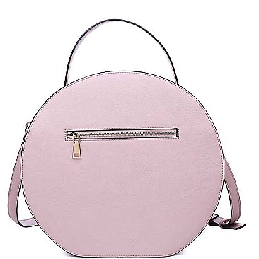 FASHIONABLE LUXURY MELODY CIRCLE CROSSBODY BAG JY15596