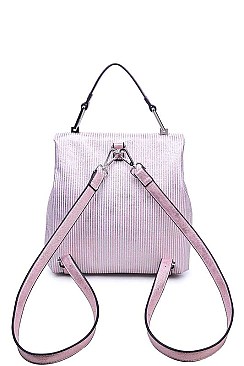 CHIC LUXURY ANTOINETTE STRIPED FASHION BACKPACK JY-15681ML