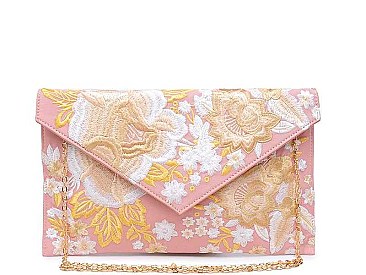 ELEGANT LUXURY FLORINA CLUTCH BAG JY15765