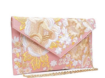 ELEGANT LUXURY FLORINA CLUTCH BAG JY15765