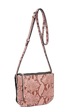 CHIC LUXURY ADELE TRI-COLORS CROSSBODY SLING BAG JY-15873ML