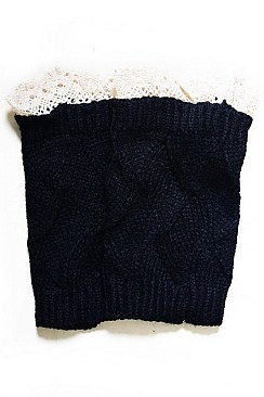Chic Diamond Lace Bootie Leg Warmer LA-BT264x103DD