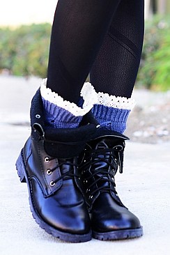 Chic Diamond Lace Bootie Leg Warmer LA-BT264x103DD