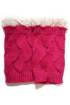 Chic Diamond Lace Bootie Leg Warmer LA-BT264x103DD