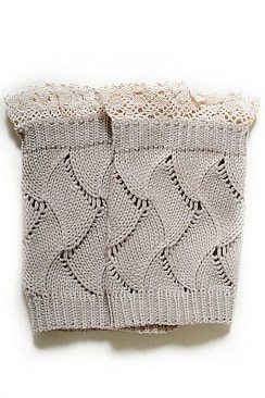 Chic Diamond Lace Bootie Leg Warmer LA-BT264x103DD