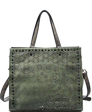 ELEGANT VALERIE SATCHEL BAG WITH LONG STRAP JY-16257ML
