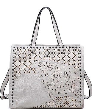 ELEGANT VALERIE SATCHEL BAG WITH LONG STRAP JY-16257ML
