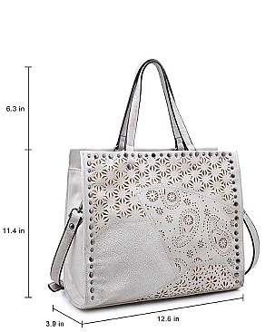 ELEGANT VALERIE SATCHEL BAG WITH LONG STRAP JY-16257ML