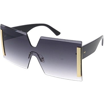 Pack of 12 Side Enforced Shield Sunglasses