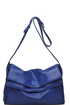 LUXURY ASHLEY GENUINE SUEDE MESSENGER BAG JY-16467ML