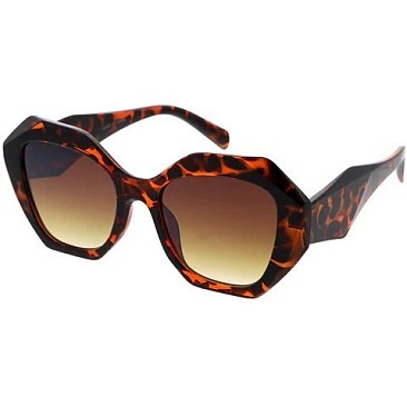 Pack of 12 Fashion Bulky Geometric Frame Sunglasses