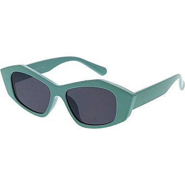 Pack of 12 Bulky Retro Geometric Sunglasses