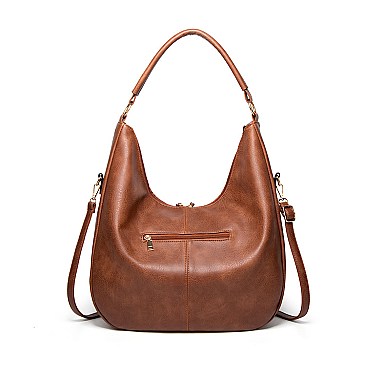 Tassel Accent Quality Hobo Bag