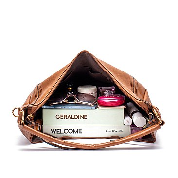 Fashion Retro Tassel Accent Shoulder Bag