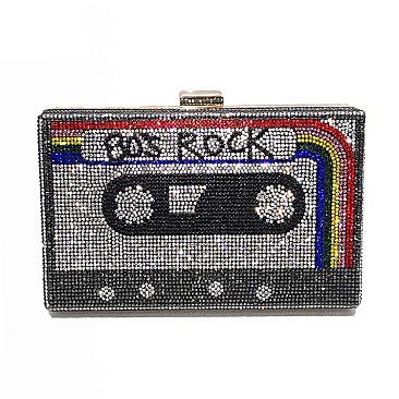 Cassette Tape Shaped Mini Shoulder Bag