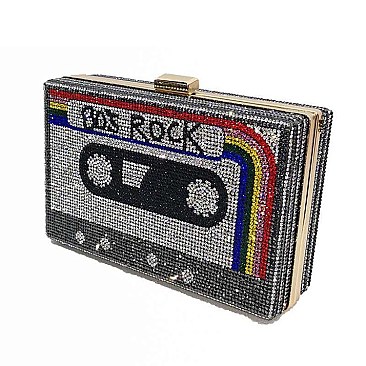 Cassette Tape Shaped Mini Shoulder Bag