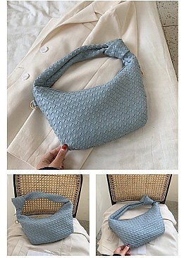 FASHION WOVEN SATCHEL