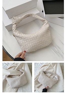 FASHION WOVEN SATCHEL