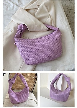 FASHION WOVEN SATCHEL