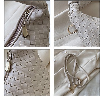 FASHION WOVEN SATCHEL