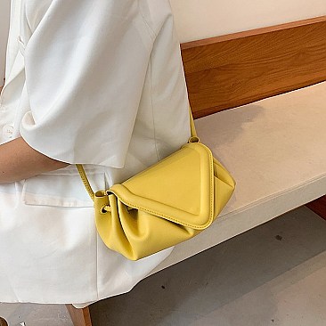 Soft Touch Cross Body Shoulder Bag