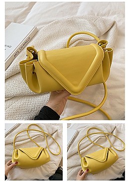 Soft Touch Cross Body Shoulder Bag