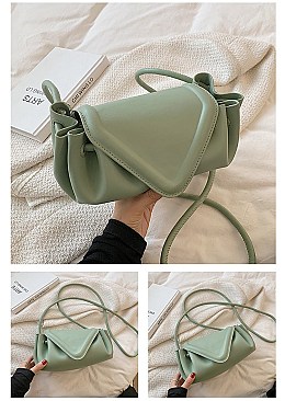 Soft Touch Cross Body Shoulder Bag