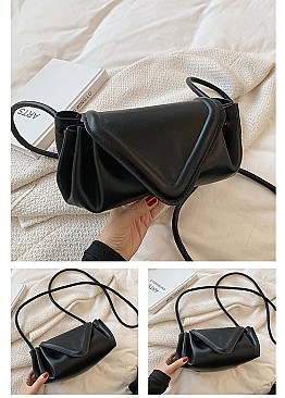 Soft Touch Cross Body Shoulder Bag