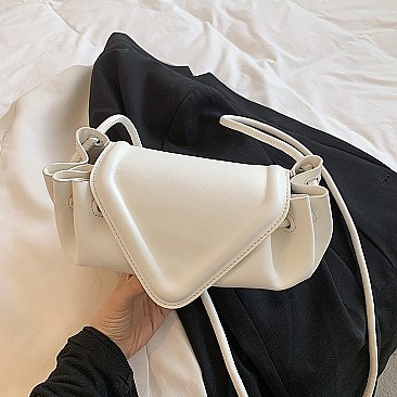 Soft Touch Cross Body Shoulder Bag