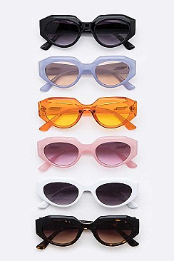 Pack 0f 12 Tint Retro Fashion Sunglasses