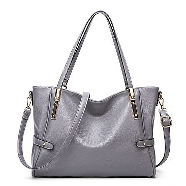 CLASSIC SMOOTH LEATHER TOTE BAG