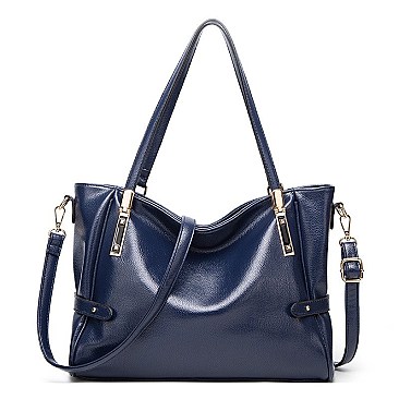 CLASSIC SMOOTH LEATHER TOTE BAG