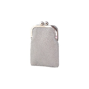 Allover Rhinestone Embellished Cellphone Holder