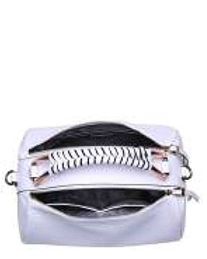 LUXURY PETRA FAUX LEATHER SATCHEL BAG WITH LONG STRAP JY-17568ML