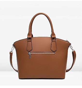 3 IN 1 CROCODILE PATTERN SATCHEL SET
