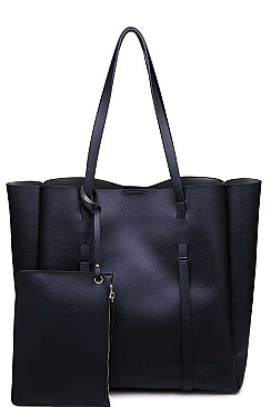 LUXURY CHLOE FAUX LEATHER TOTE WITH COIN PURSE JY-17663ML