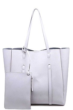 LUXURY CHLOE FAUX LEATHER TOTE WITH COIN PURSE JY-17663ML